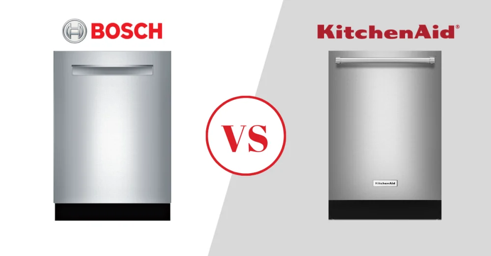 bosch and kitchenaid dishwashers