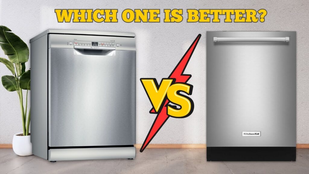 kitchenaid and bosch dishwasher noise level