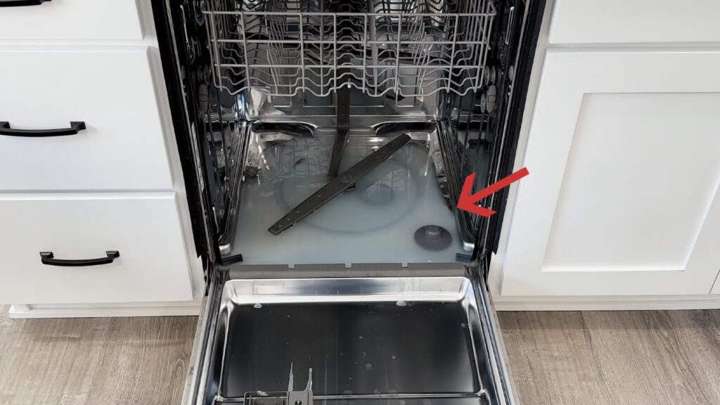 What Causes Water to Pool at the Bottom of the Dishwasher?
