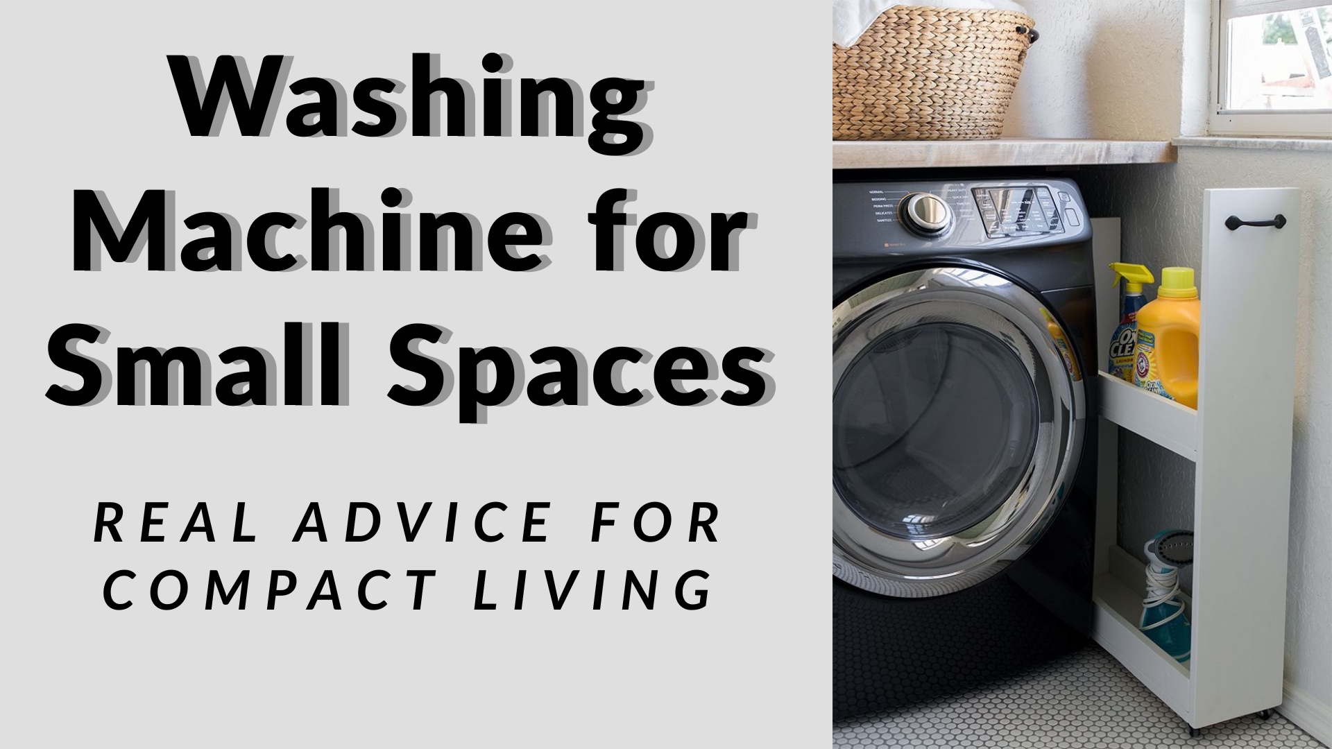 Best Washing Machine for Small Spaces