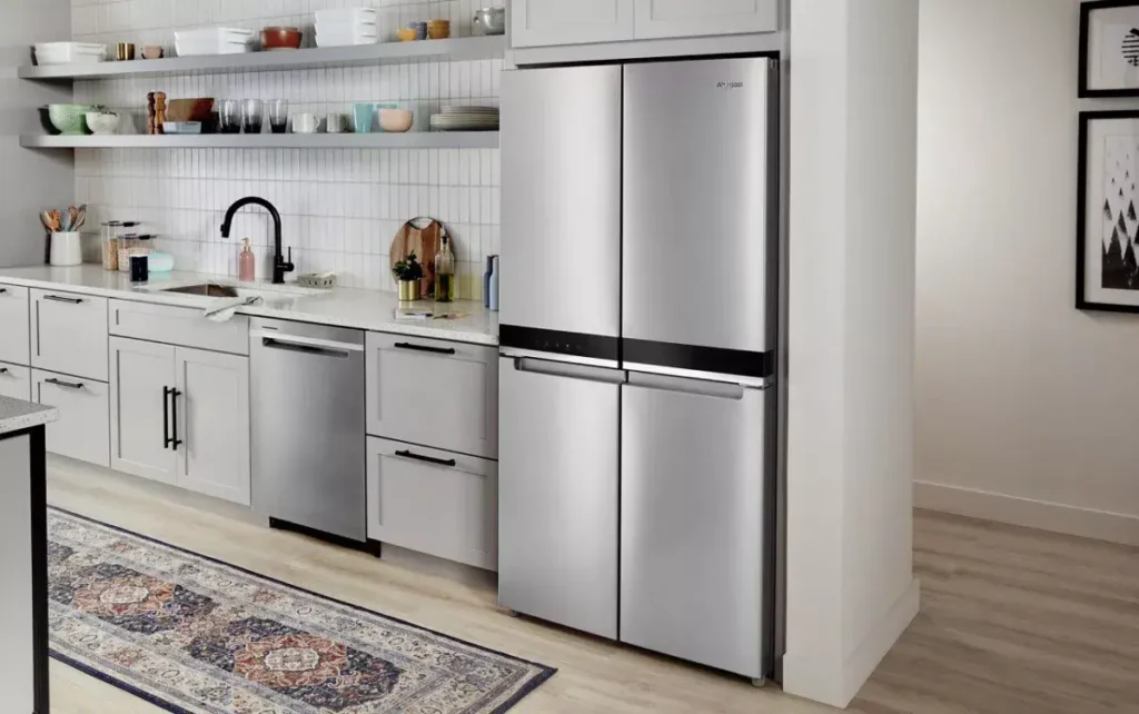 Counter-depth French-door refrigerators