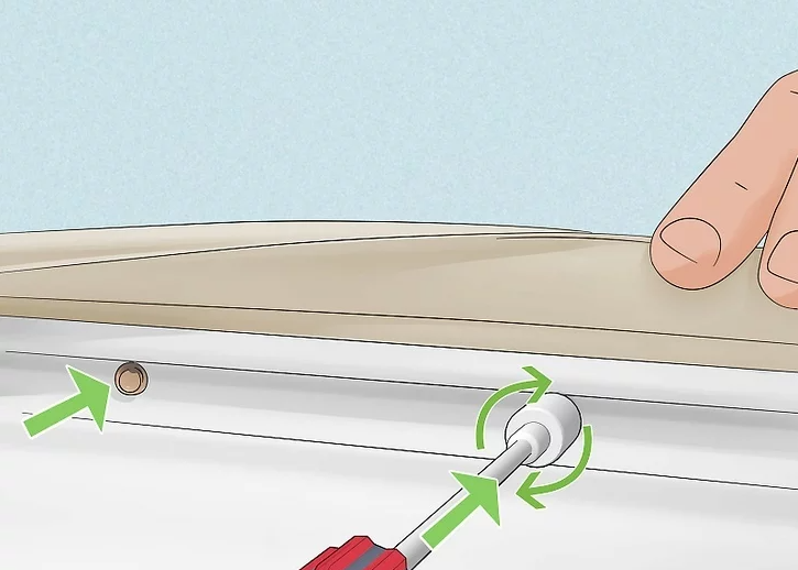 adjust screw for final adjustmant