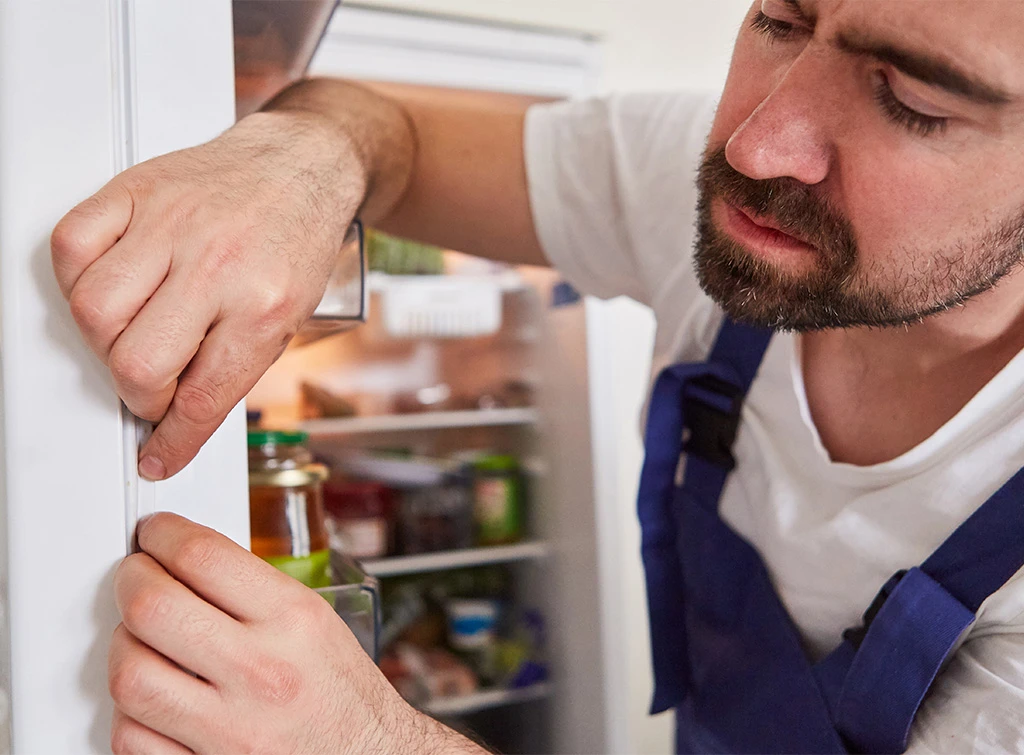 repairing fridge door seal