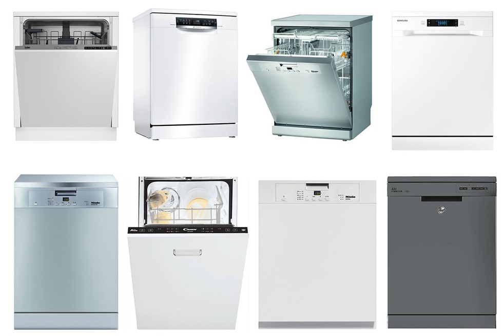 various models of Miele dishwashers
