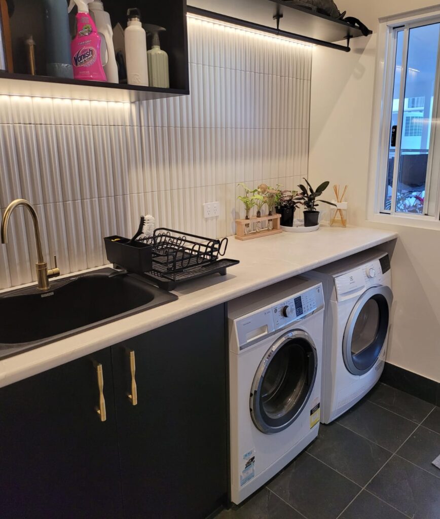 Several home maintenance and improvement tips, focusing on appliance care and safety.