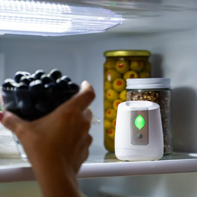 a GreenTech pureAir FRIDGE air purifier