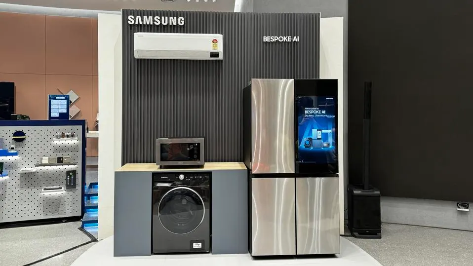 The samsung appliances are also designed to be energy-efficient