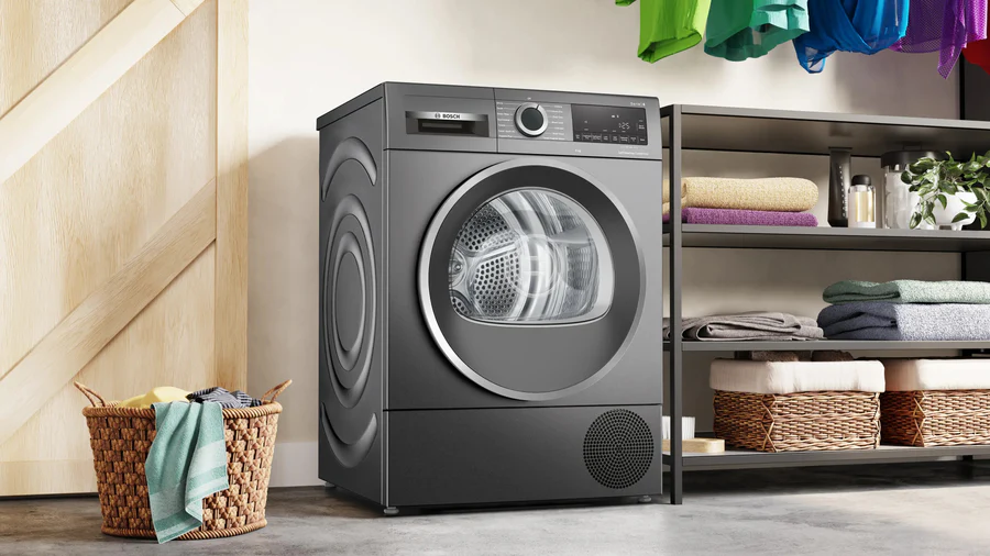 a Bosch Series 6 heat pump tumble dryer