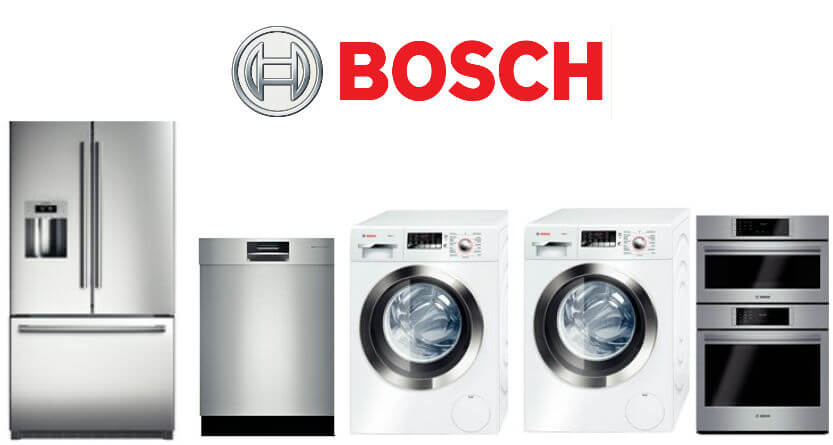 a range of bosch home appliances