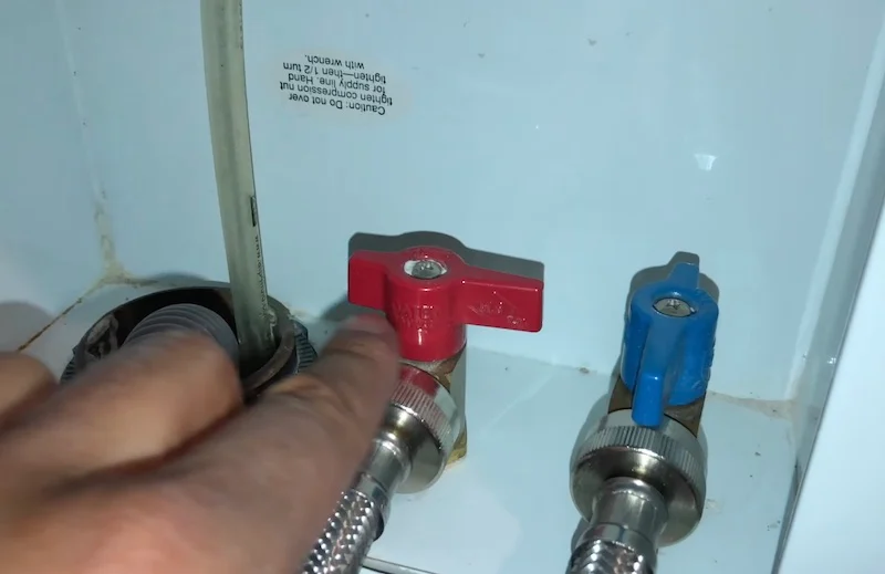 water supply valves for a washing machine