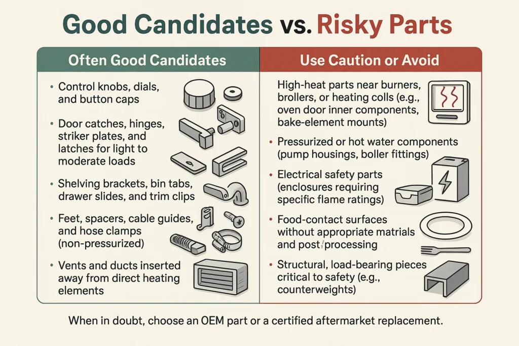 Use 3D Printing for Appliance Repair Appliance Rescue