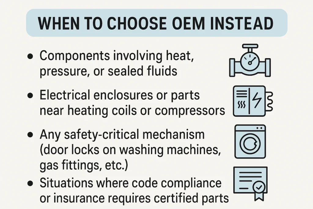 When to Choose OEM Instead