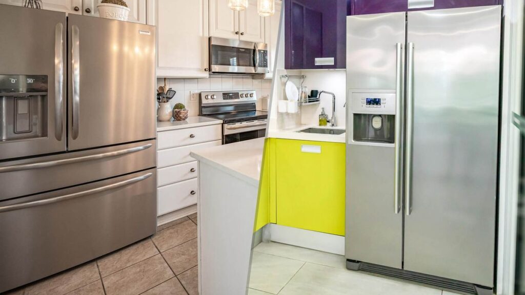 Compareing side-by-side and French door refrigerators about their quality.