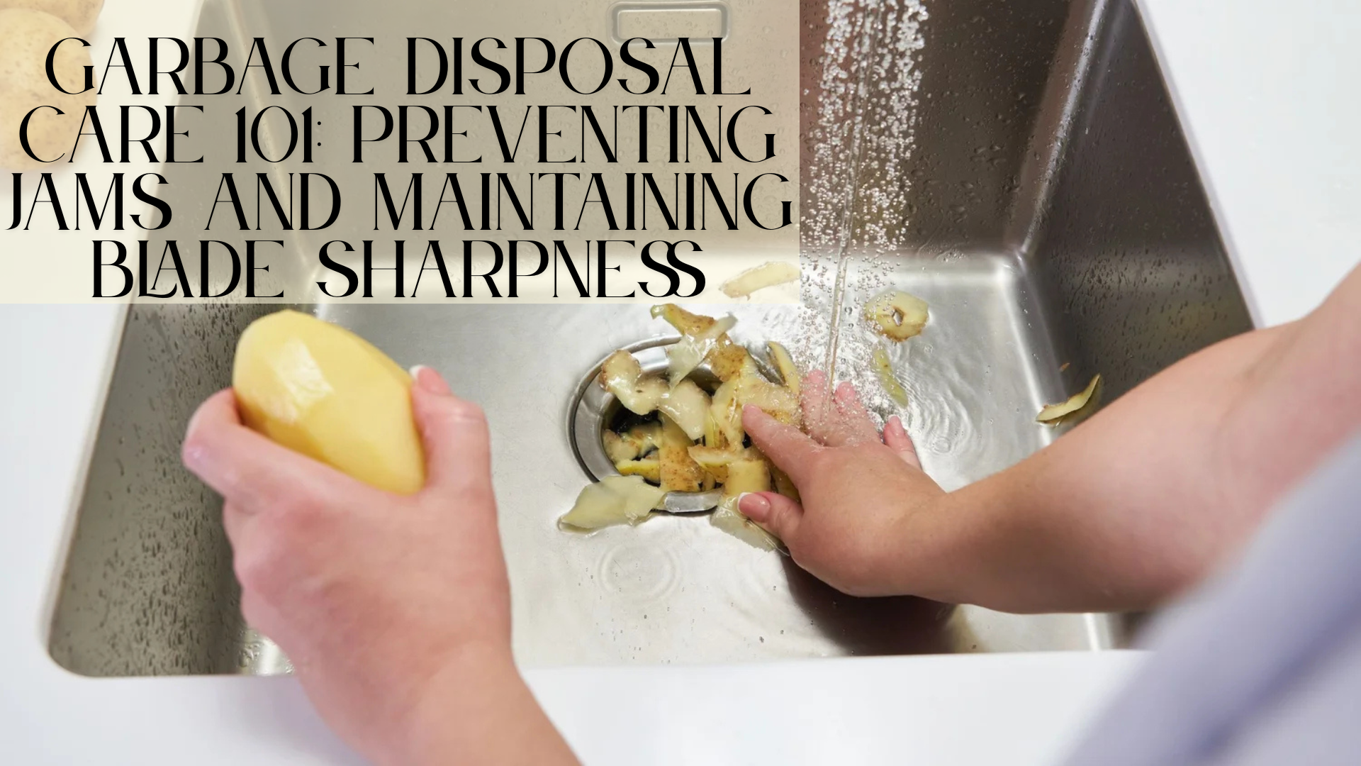 Garbage Disposal Care 101: Preventing Jams and Maintaining Blade Sharpness