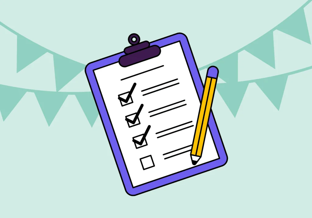 Planning checklist
