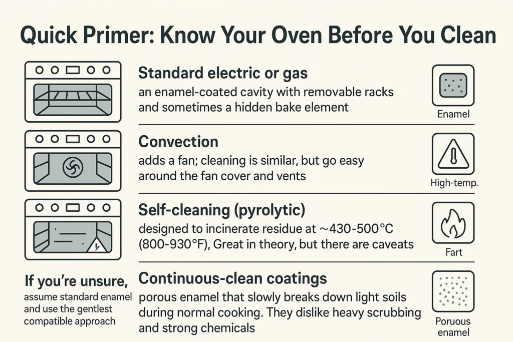 Quick Primer Know Your Oven Before You Clean